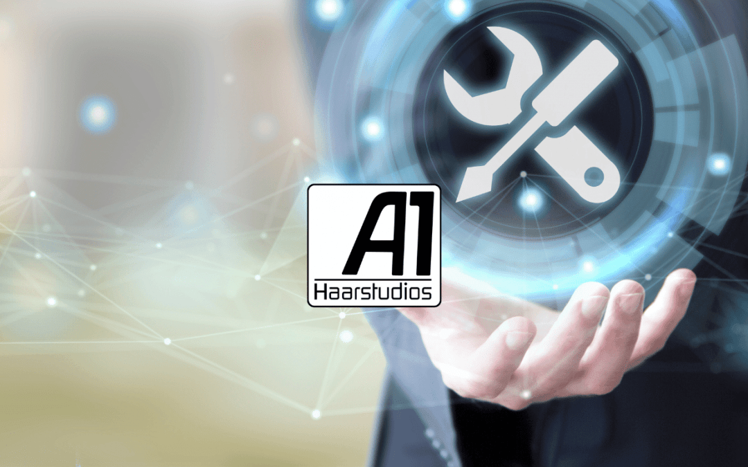 Elegantes Interieur des A1 Haarstudios, Ihr Friseur in Weilimdorf, Stuttgart
